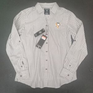 NWTAntigua Pittsburgh Penguins Women's Button-down Shirt Medium